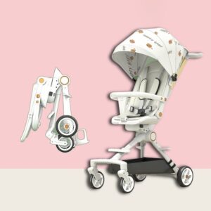 Xe Đẩy Em Bé Khung Thép NTX88 – Ngả 180 Độ, Xoay 360, Phù Hợp Trẻ Sơ Sinh