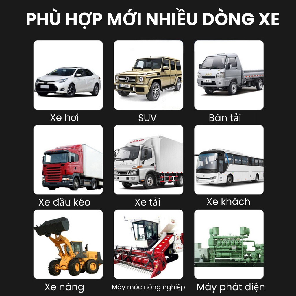 Bộ kích điện ô tô 12V/24V - Ảnh 3