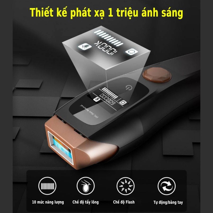 Máy triệt lông lạnh cá nhân, toàn thân vĩnh viễn - Ảnh 9