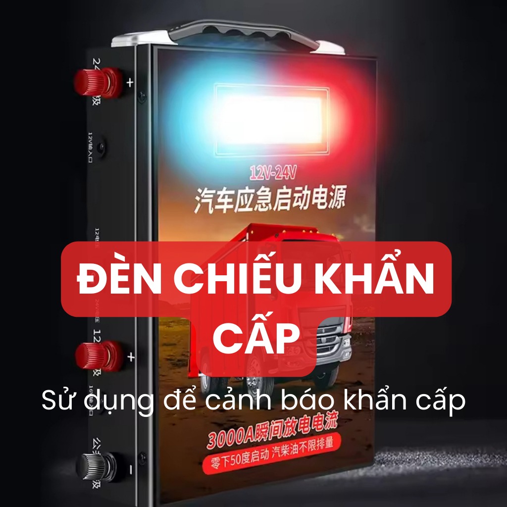 Bộ kích điện ô tô 12V/24V - Ảnh 4