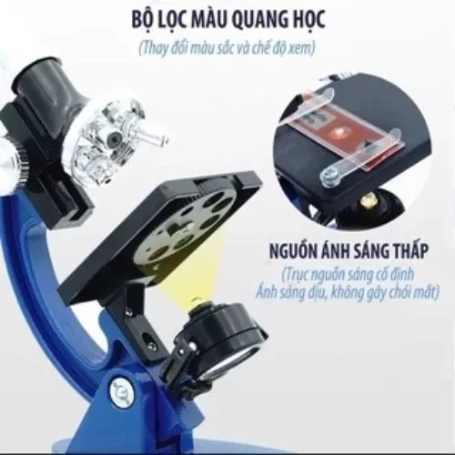 Kính hiển vi dành cho trẻ em – Hỗ trợ học sinh khám phá sinh học