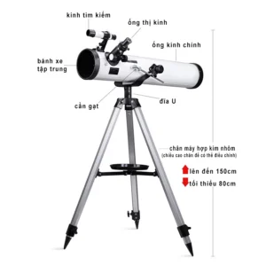 Kính viễn vọng thiên văn 70300 – Ngắm sao độ nét cao kèm chân đế