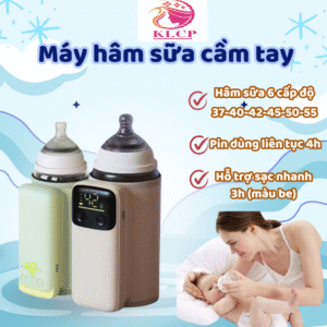 Máy hâm sữa Finose mini 6000mAh – Sạc pin, mang theo dễ dàng