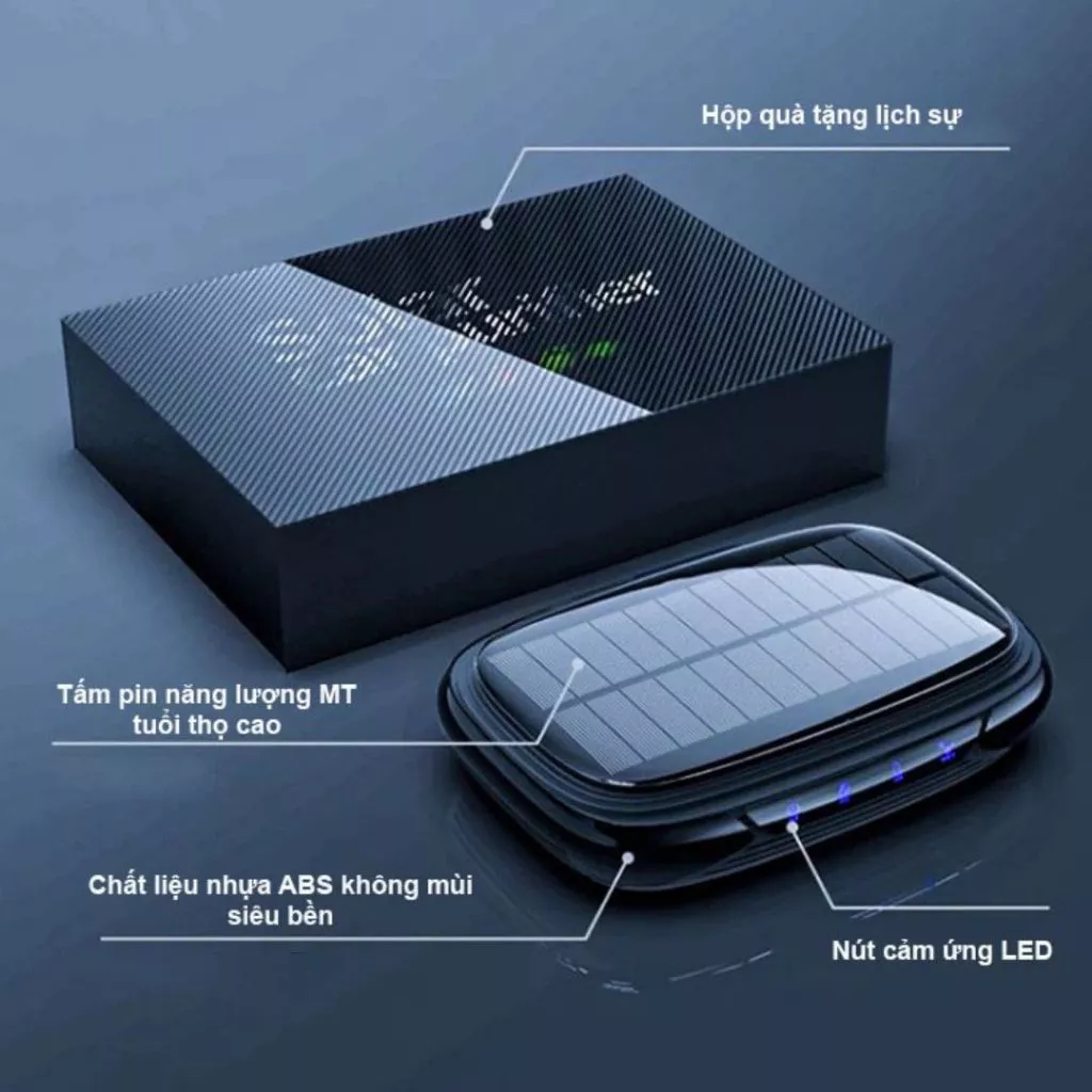 Máy lọc không khí ô tô KH15 – Khử mùi, lọc bụi hiệu quả trong xe