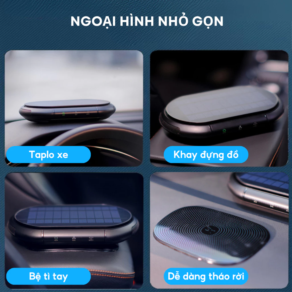Máy lọc không khí trên ô tô – Khử mùi, tạo oxy ion âm, không gian thơm sạch