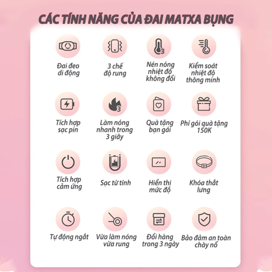 Máy massage bụng đa năng