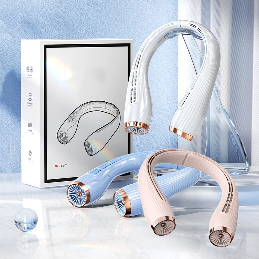 Quạt đeo cổ điều hòa New Turbo - Ảnh 4