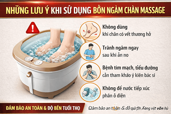 Cách Sử Dụng Bồn Ngâm Chân Massage Đúng Cách Để Đạt Hiệu Quả Tối Ưu