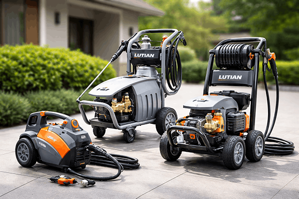 Máy rửa xe Lutian giá bao nhiêu